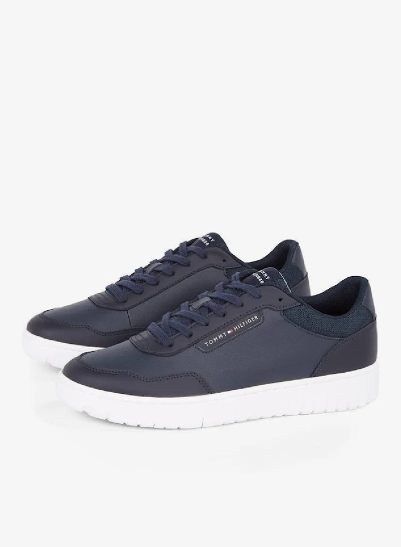 TOMMY HILFIGER Basketball Core Leather Sneakers