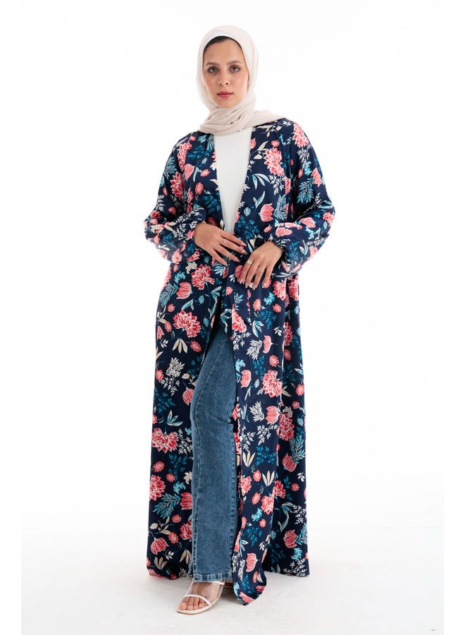 Dresscode Floral Printed Satin Dress - Image 2