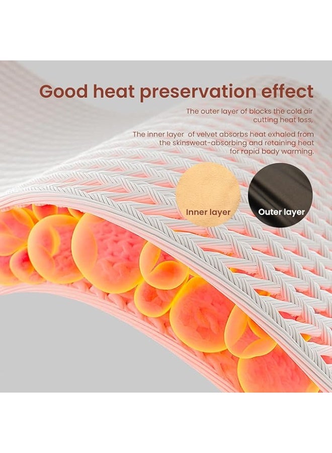 Showday Fleece Lined Tights Sheer Women - Fake Translucent Warm Pantyhose Leggings Sheer Thick Tights for Winter Tights High Waisted Yoga Pants Cold Weather - Image 4