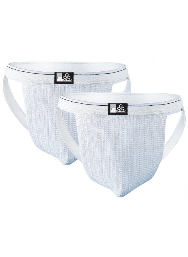 McDavid Two Pack Swim Supporter, White, XX-Large