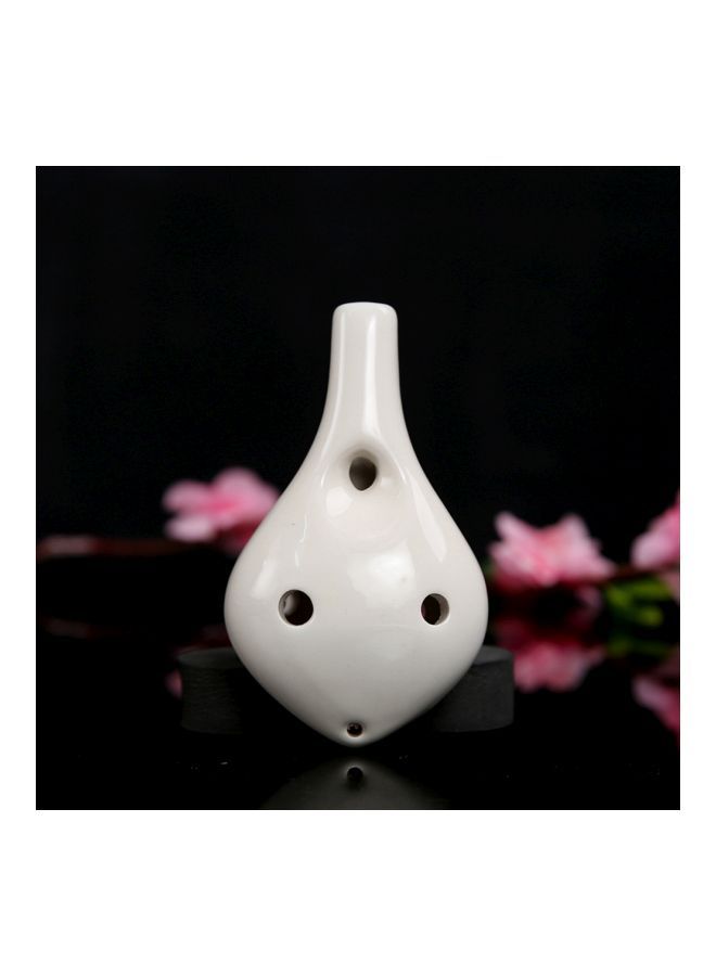 NIBEMINENT 6-Holes Ceramic Hand Painted Flute - Image 2