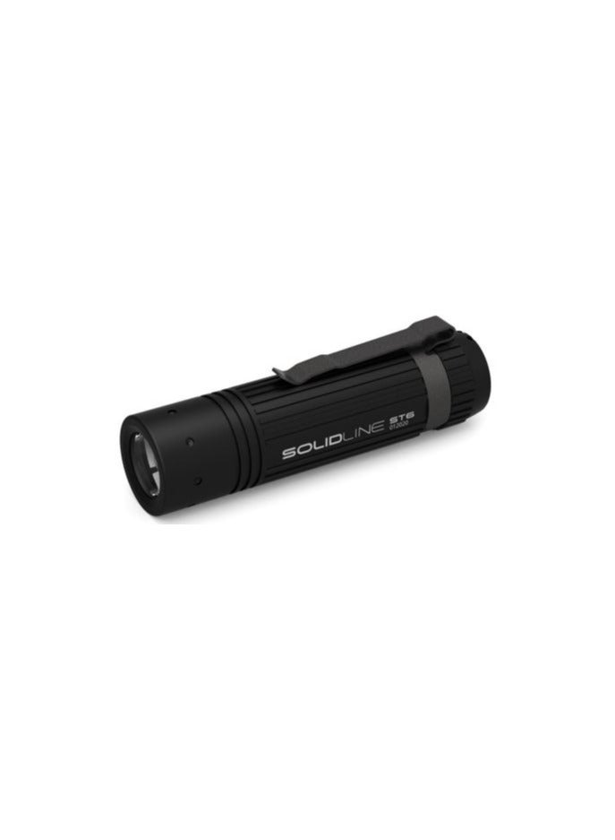 LEDLENSER LED Flashlight ST6 Black LL502211 Solidline Ledlenser