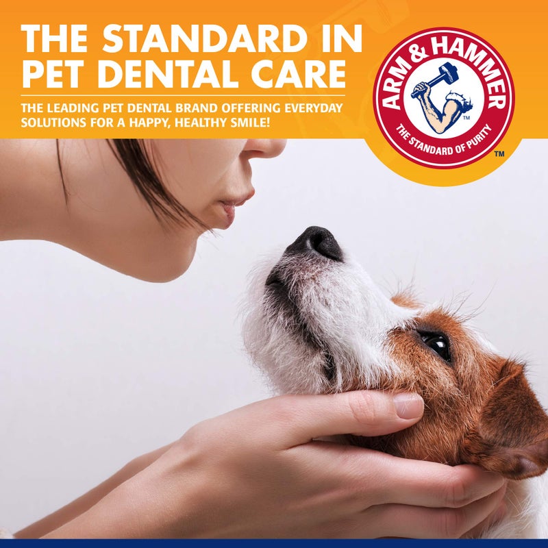 Arm & Hammer for Pets Clinical Care Travel Dental Kit for Dogs in Vanilla Ginger Flavor | Dog Toothbrush and Toothpaste Set Safe for All Dogs | All In One Solution To Dog Teeth Cleaning - Image 5