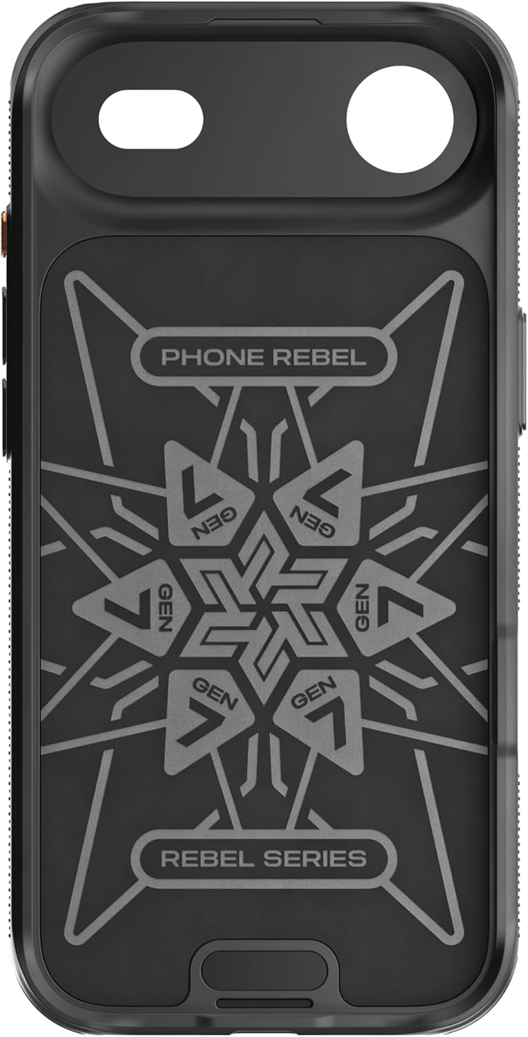 ريبل علبة iPhone Air [الجيل السابع - ألياف الأراميد] متوافقة مع MagSafe بشكل متين، جوانب مانعة للانزلاق، أزرار معدنية مقاومة للصدمات، تصميم حماية مطور لزر الكاميرا - Image 5