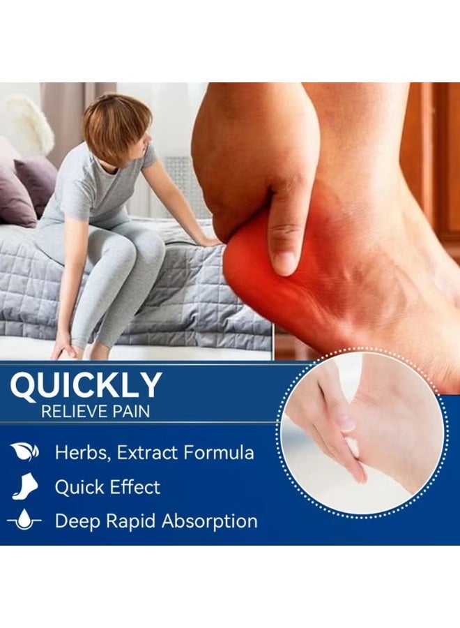 Sumifun Pain relieving cream for heel pain, joints and muscles, metatarsal pain relief 20g - Image 5