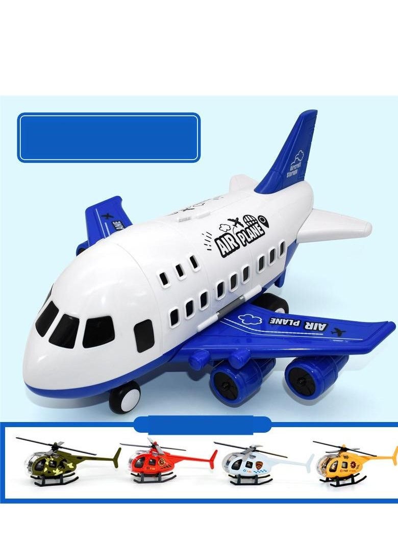 Generic - Airplane toys for children Airplane model with large-sized passenger compartments that can accommodate a plastic airplane - Image 1