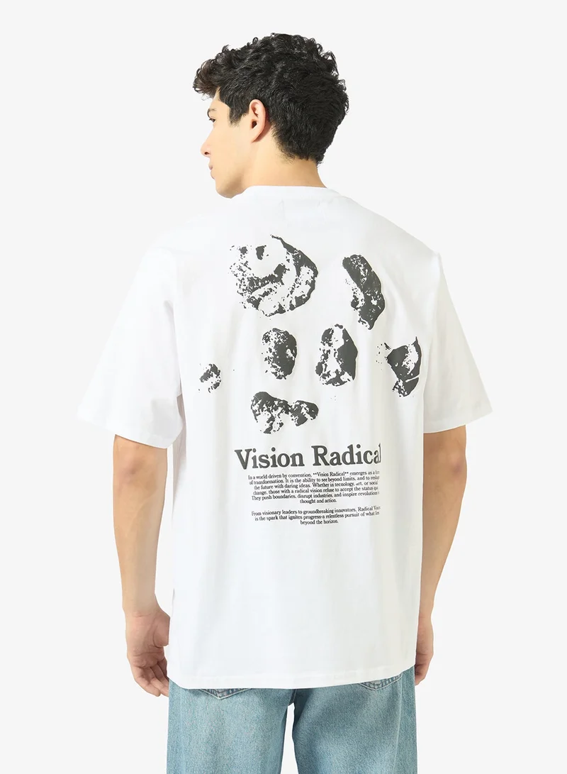 Ripples Mens Drop Shoulder T-shirt