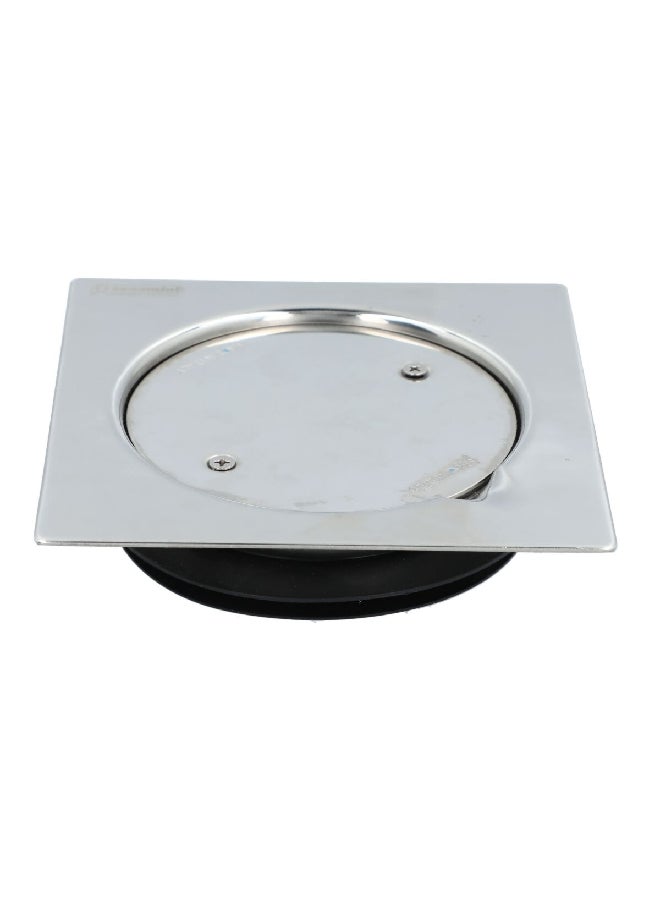 بونوميني مصفاة قوية عالية الجودة لتصريف المياه بلون فضي، بأبعاد 15 × 15 سم، BNM00002 - Image 1