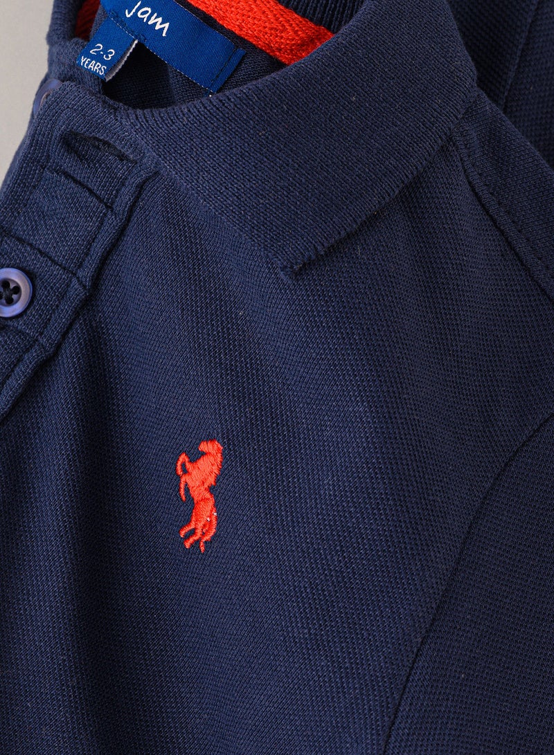 JAM Basic solid polo neck t-shirt - Image 4