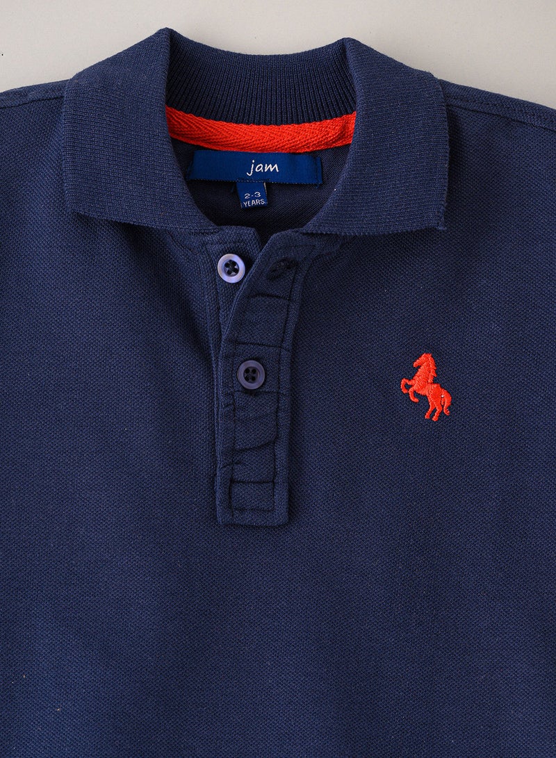 JAM Basic solid polo neck t-shirt - Image 3