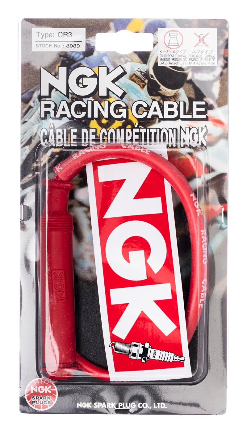 NGK كابل شمعات الإشعال NGK CR3 للسباقات - Image 3