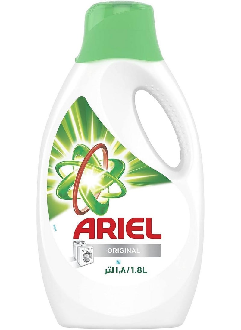 اريال منظف ​​سائل باور جل بالرائحة الأصلية 1.8 لتر - Image 1