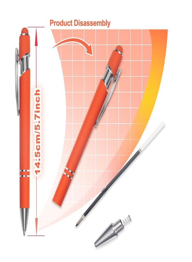 ايلان مجموعة أقلام حبر جاف شخصية من إيلان، 8 قطع، أقلام كتابة سلسة، أقلام لمس 1.0 مم، هدايا ملهمة للنساء، لوازم مكتبية ومدرسية (8 ألوان) - Image 2