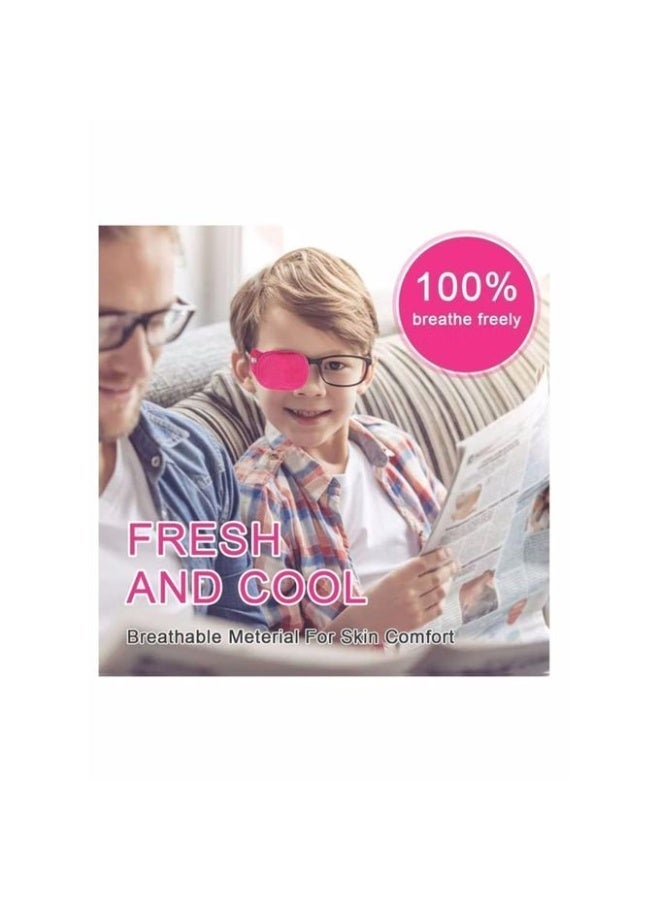 Reusable Eye Patch for Glasses – 2-Piece Set Non-Woven Eye Cover for Left or Right Eye, Suitable for Kids and Adults - Image 3
