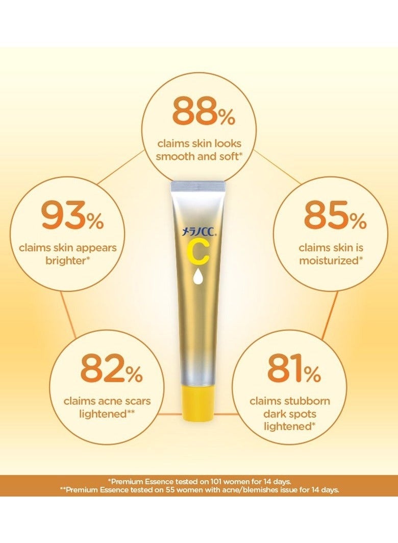 MELANO Rohto Melano CC Concentrated Premium Essence 20ml| Anti Acne Scars and Dark Spot Stain Serum - Image 4