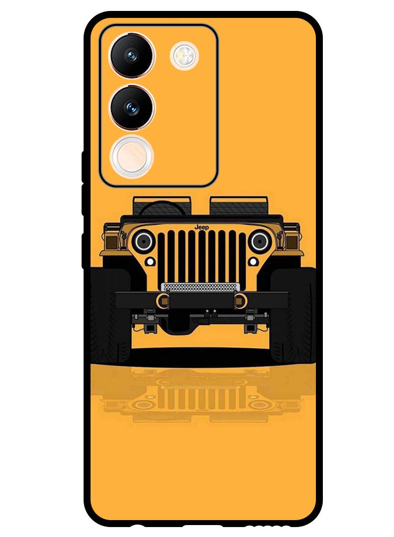 Theodor Protective Case Anti Scratch Shock Proof Bumper Cover For Vivo Y200 Jeep Minimal - Image 1