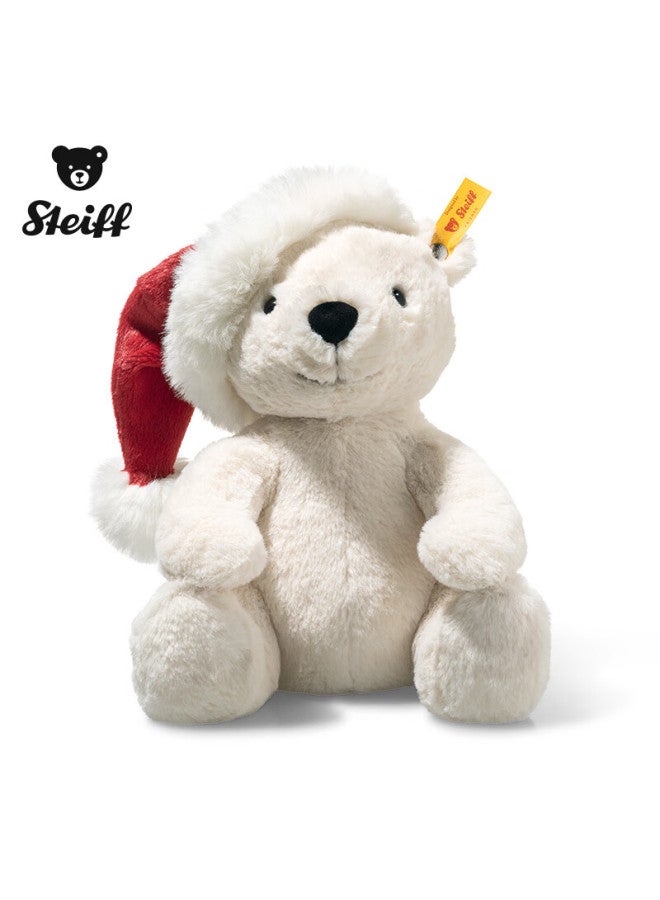 Steiff Christmas Arctic Bear Plush Toy Doll Pillow Gift Box For Boys And Girls Birthday Present - Image 1