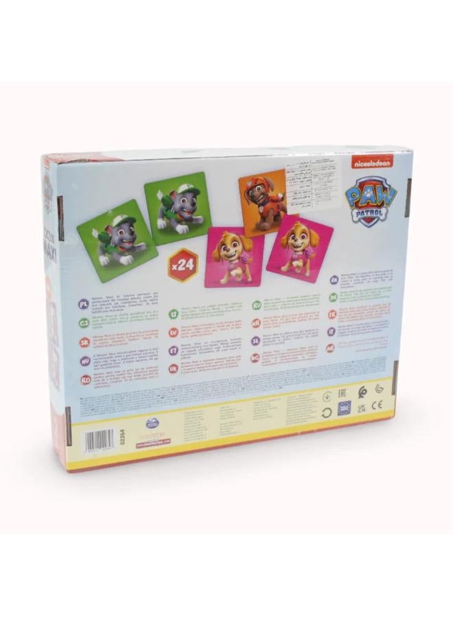 Trefl Game Memos Maxi Paw Patrol Puzzle - 24 Pcs - Image 2