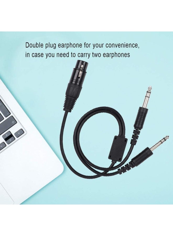 Yoidesu Aviation Headset Adapter for UFQ Aviation Headset - Image 4