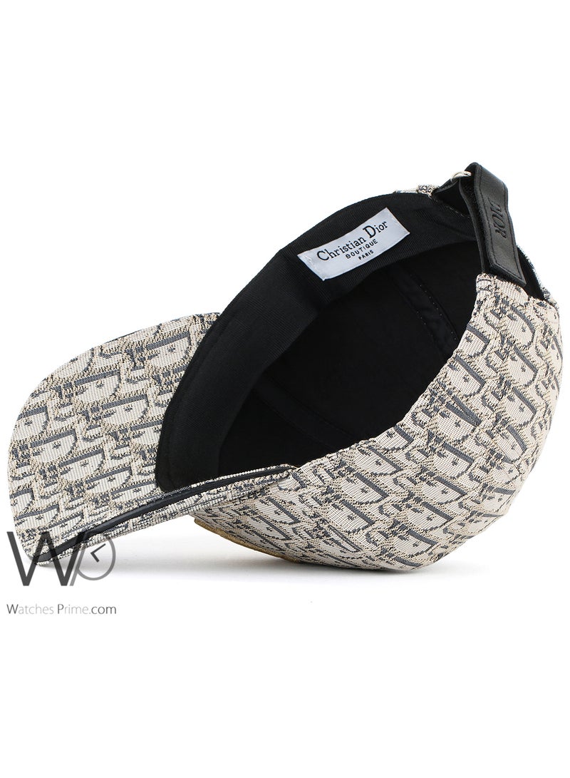Dior Dior Baseball Cap white Color Cotton Hat Men - Image 4