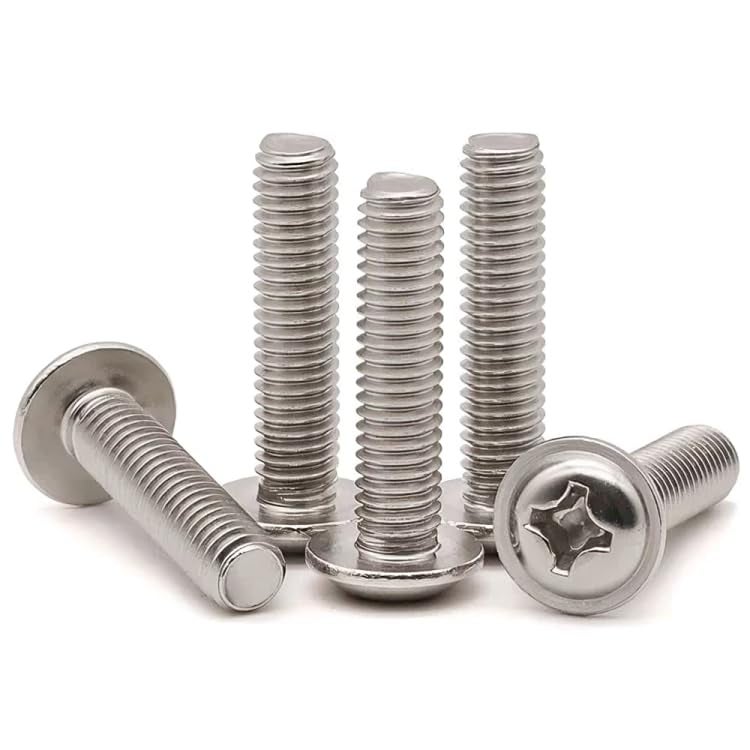 Rpi shop - M3 X 8mm Phillip Combi Washer Pan Head Screws, Combi (screw with washer), Fully Thread, Nickel Finish, Machine Thread, Quantity - 25 Pcs - Image 4