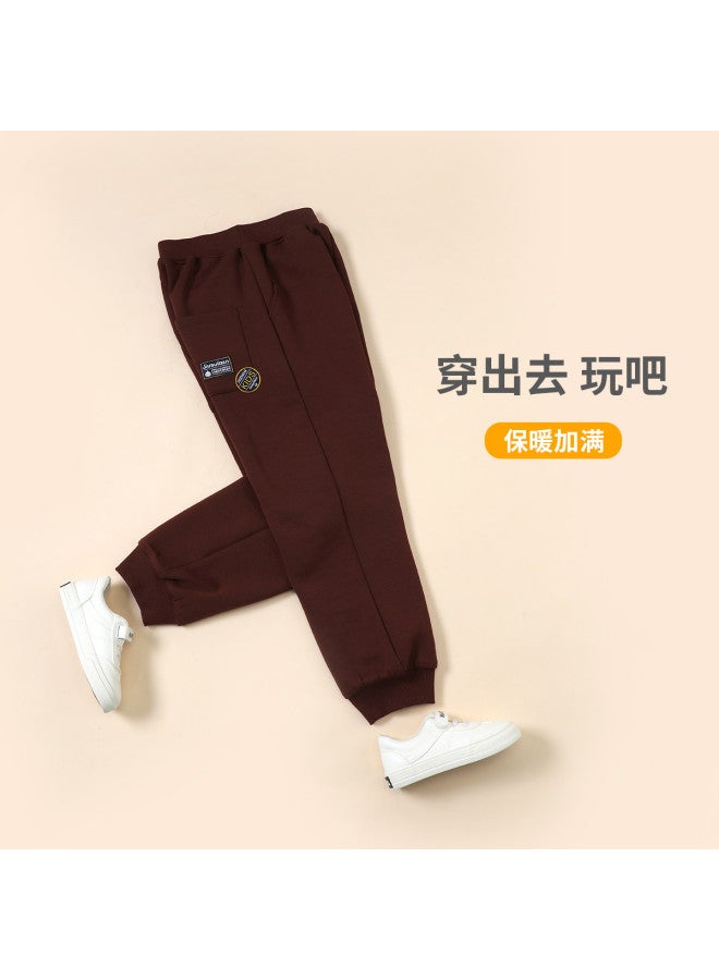 Long time companion thickened Cold-resistant High-waist Ankle-cuff Pants For Boys & Girls - Image 4
