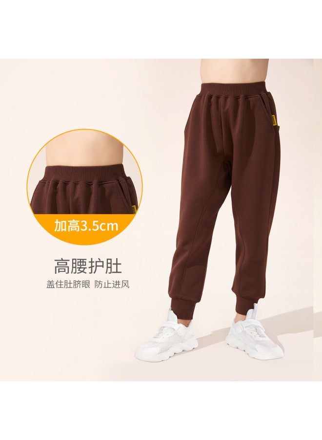 Long time companion thickened Cold-resistant High-waist Ankle-cuff Pants For Boys & Girls - Image 2