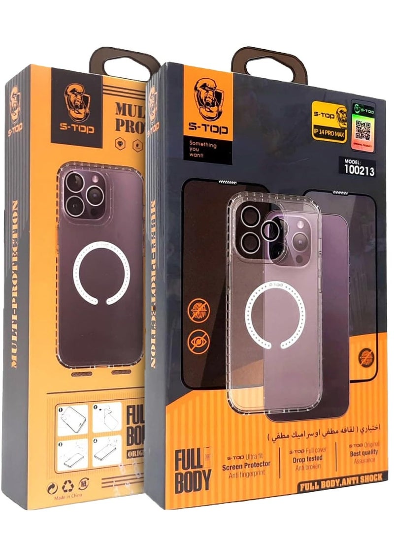 S-TOP Stronger Protection Package from S-TOP for 14 Pro | 100213 - Image 1
