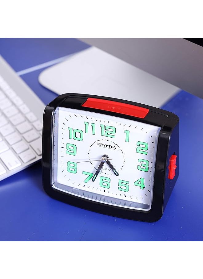 KRYPTON - Bell Analog Alarm Clock Loud Alarm Clock Clock For Home Office Decor - Image 1