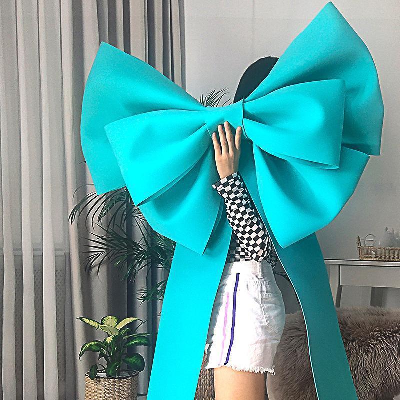 ديكور خلفية كبير الحجم مع bow شائع لتزيين حفلات الزفاف وترتيبات الزفاف كتاب أحمر صغير حزمة مادة إيفا إسفنجيه - Image 4
