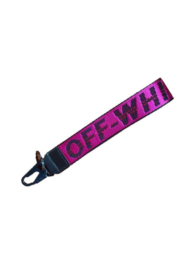 OFF-WHITE Street fashion keychain key ring lanyard - Image 1