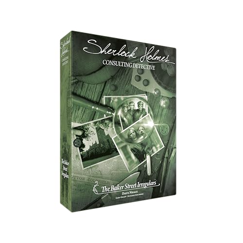Asmodee Sherlock Holmes Consulting Detective - The Baker Street Irregulars Board Game - Captivating Mystery Game for Kids & Adults, Ages 14+, 1-8 Players, 90 Min Playtime, Made by Space Cowboys - Image 1