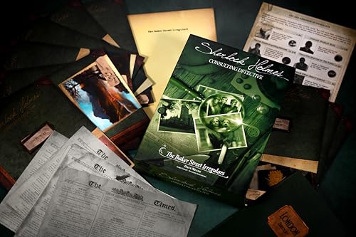 Asmodee Sherlock Holmes Consulting Detective - The Baker Street Irregulars Board Game - Captivating Mystery Game for Kids & Adults, Ages 14+, 1-8 Players, 90 Min Playtime, Made by Space Cowboys - Image 2