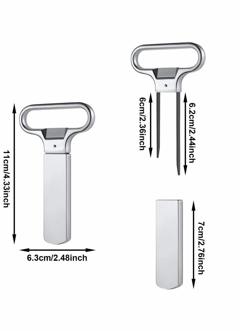 SYOSI Wine Opener, Cork Puller Bottle Beer Opener Vintage Remover That Won’t Crumble for Bottles Champagne - Image 3