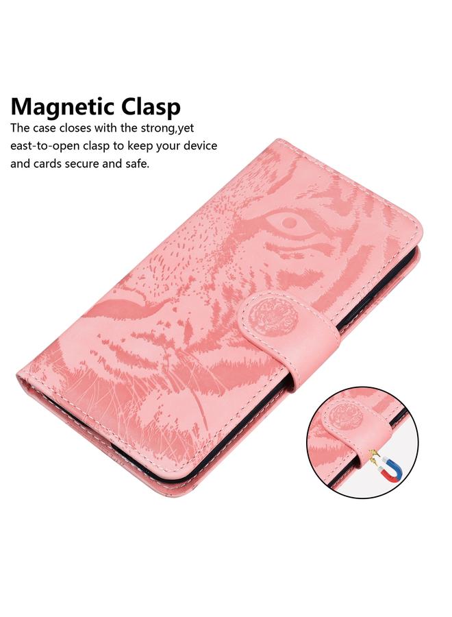 S-TOP Case For Nokia G21 / G11 Tiger Embossing Pattern Horizontal Flip Leather Phone Case - Image 4