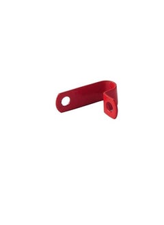 UHcom 100 Nos Fire Cabe Saddle Clips 8mm Red - UHcom  - Image 3