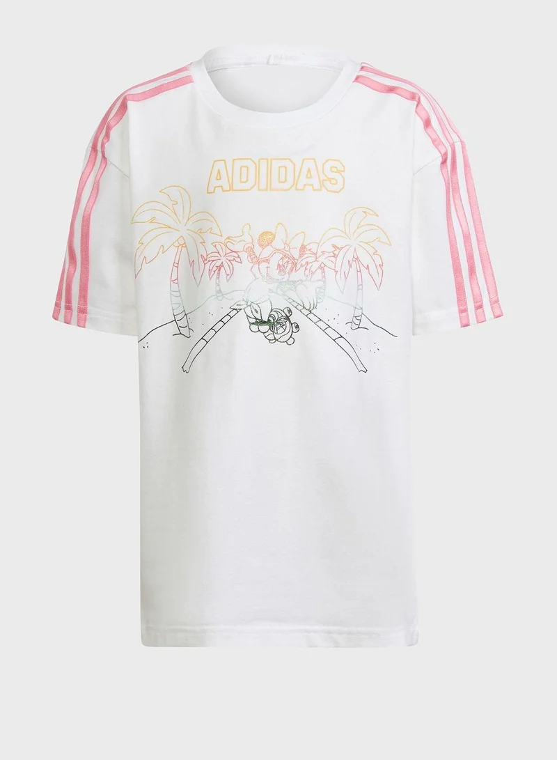 adidas Youth Disney Minnie Mouse T-Shirt