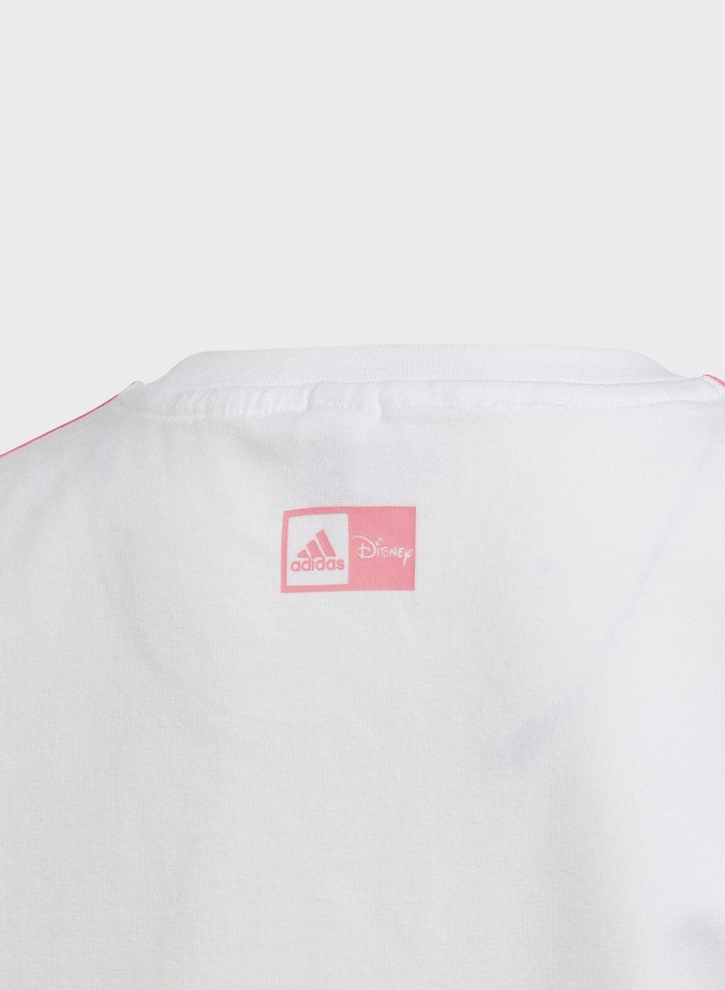 Adidas Youth Disney Minnie Mouse T-Shirt - Image 4