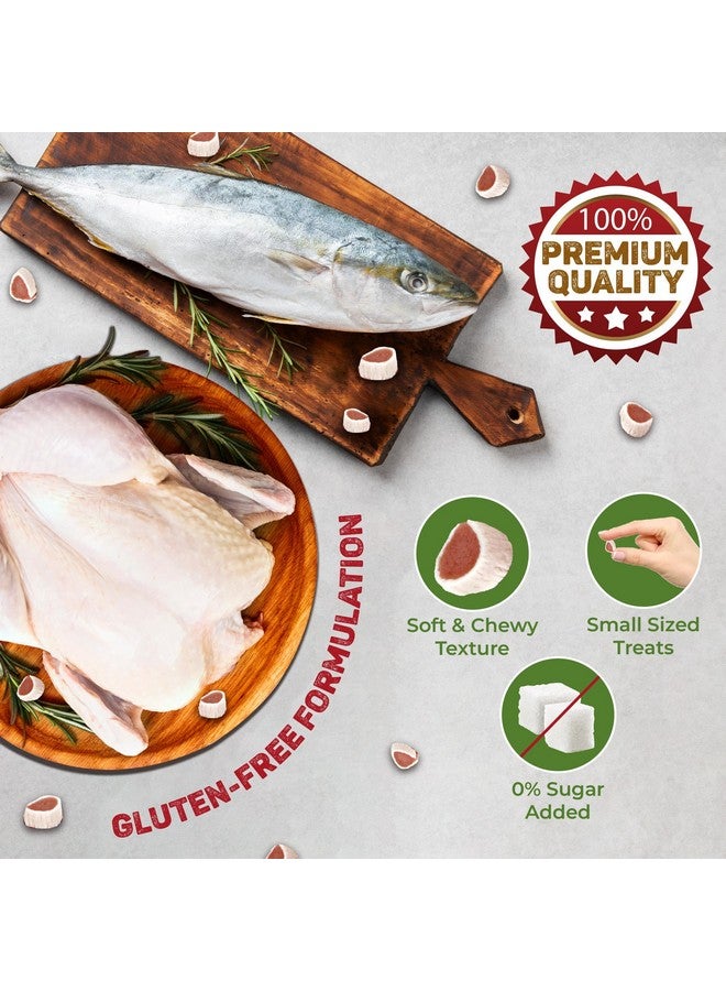 تريكسي مجموعة مكافآت القطط من لفائف السمك والدجاج/البولوك من بريميو وعصي الدجاج الصغيرة من بريميو، مكافآت غنية بالعناصر الغذائية للقطط، مناسبة لجميع السلالات - (عبوة من قطعتين) - Image 3
