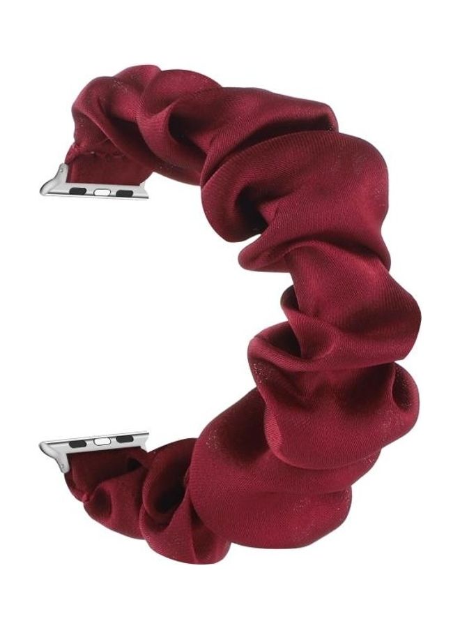 HuHa Replacement Watchband For Apple Watch Series 7/6/5/4/3/2/1/SE 42/44/45mm Red - Image 4