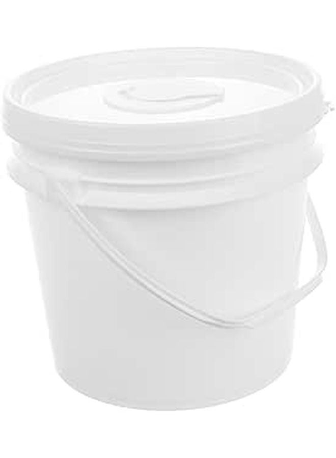Flushable Wet Wipes Dispenser With Handle Plastic Bucket For Bathroom And Car - Image 1