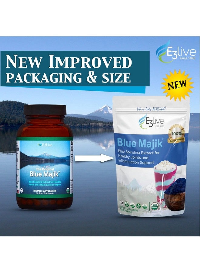E3LIVE Blue Majik Powder, 50 Gram - Image 2