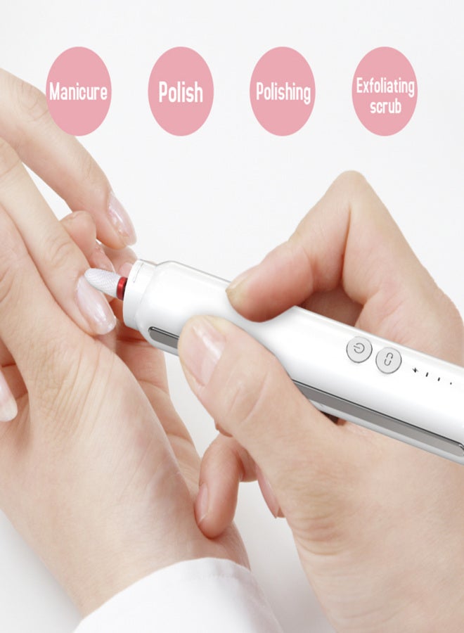 Professional Nail Drill Machine Rechargeable Nail Drill for Acrylic Nails   Gel Manicure Pedicure for Salon Use or Home DIY - Image 2