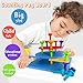VIPAMZ Counting Peg Board for Kids Toddler Stacking Toys 65 Pcs DIY Building Set Large Foam Board Occupational Therapy Toys Color Sorting Lacing Toy Montessori Tools Peg Puzzles for Toddlers 13 - Image 4