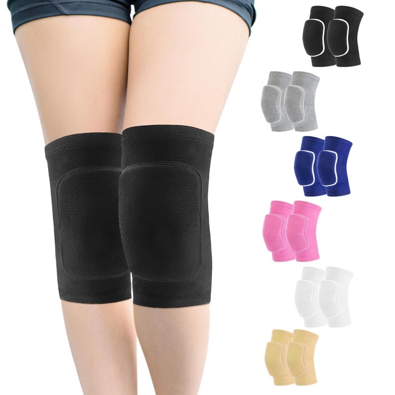 HISFFOG Volleyball Knee Pads for Women, Men, Youth, Girls, Kids, Knee brace for Volleyball Basketball Football Dance Yoga Tennis Running Cycling Workout Climbing Wrestling - Image 1