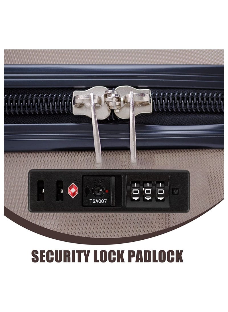 SYOSI - Code Combination Lock for Luggage, TSA-Approved Luggage Lock Portable Code Lock Anti-Theft Suitcase Lock Built-In Sunk Lock Durable Travel Lock Luggage Safety Equipment Travel Lock for Suitcase - Image 1