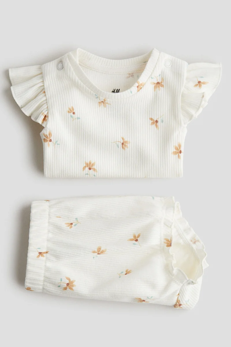 H&M 2-piece cotton set