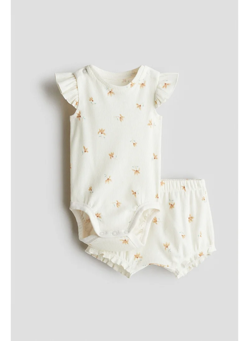 H&M 2-piece cotton set
