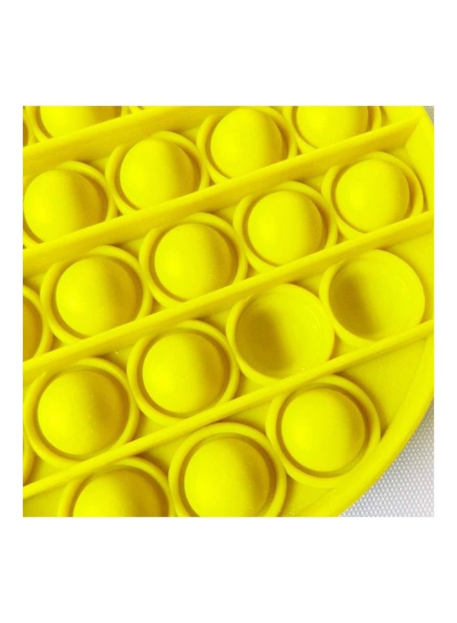 Alyashmac 3-Piece Silicone Push Pop Bubble Sensory Squeeze Fidget Stress Relieve Squishy Toy 12.5x1.5x12.5cm - Image 3