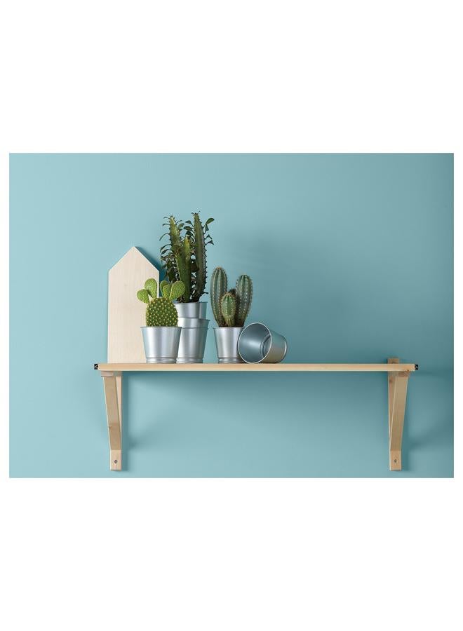 Green Tiger Plant pot, galvanised, 9 cm - Image 3